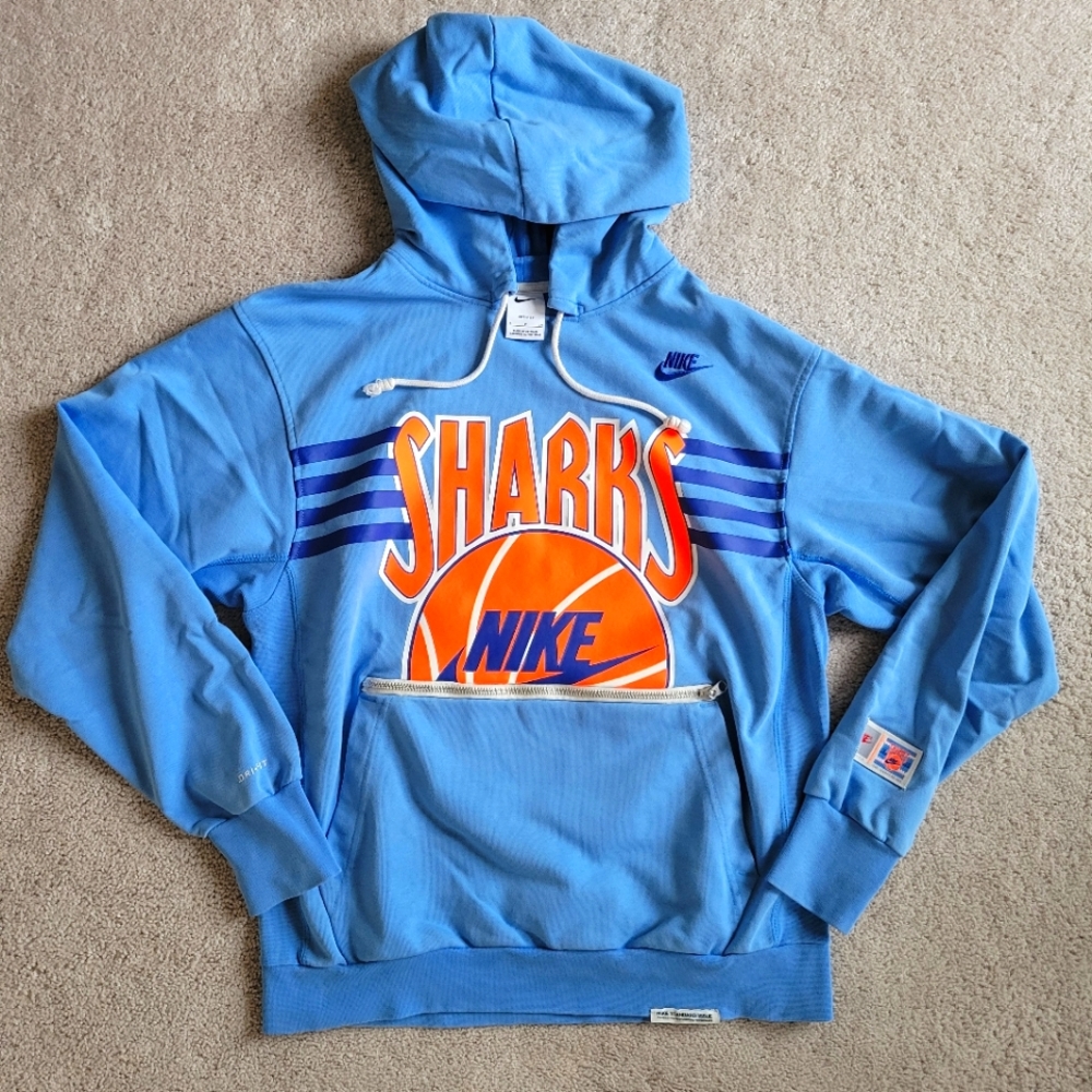 Nike Sharks Basketball Hoodie